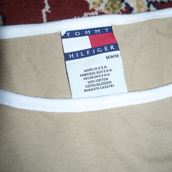 vintage tommy hilfiger baby tee - Picture 3 of 3